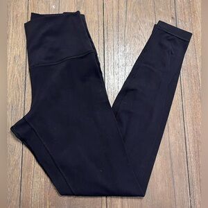 Lululemon Black Leggings Womens size 6